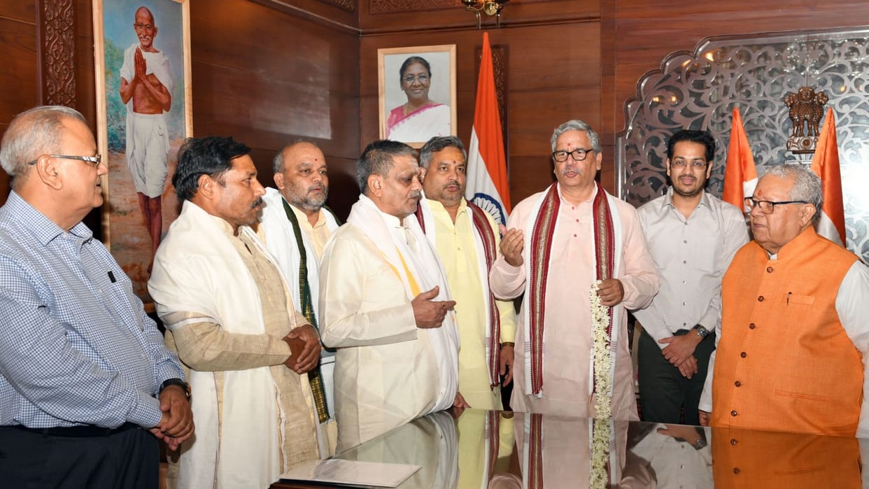 Rajasthan Governor Kalraj Mishra praised work of Kashi Vidvat Parishad Ritual Council in india