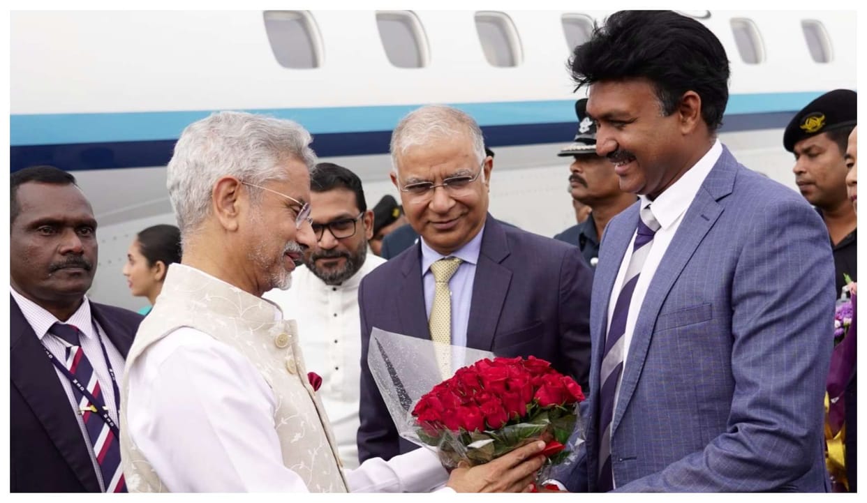 EAM s jaishankar first foreign visit of second term reach sri lanka sagar policy on focus