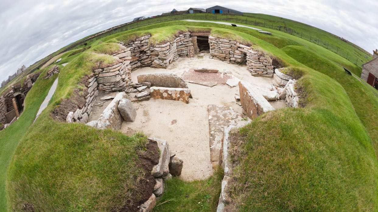 Weird Ancient Scottish settlement was built to defend country from aliens claims expert