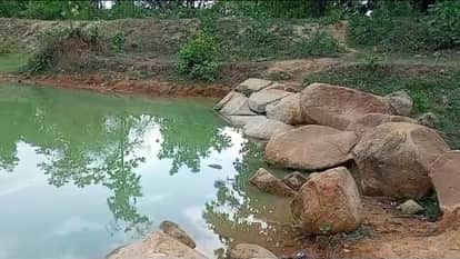 Banda three year old boy drowned in pond while playing his body was found floating hours later after search