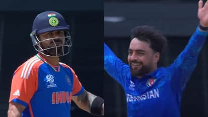 IND vs AFG: Rohit dismissed eight times against left-handed pacers, Rashid took Kohlis wicket for third time