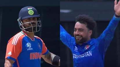 IND vs AFG: Rohit dismissed eight times against left-handed pacers, Rashid took Kohlis wicket for third time