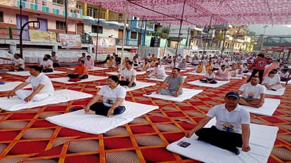 International Yoga Day celebrated in Uttarakhand