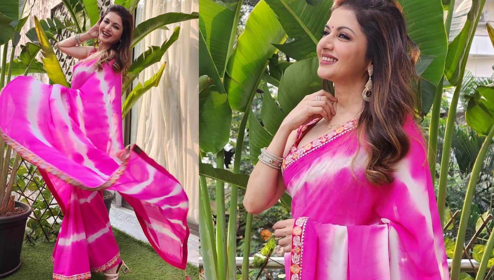 Summer Saree Collection inspired by Bollywood actress Bhagyashree