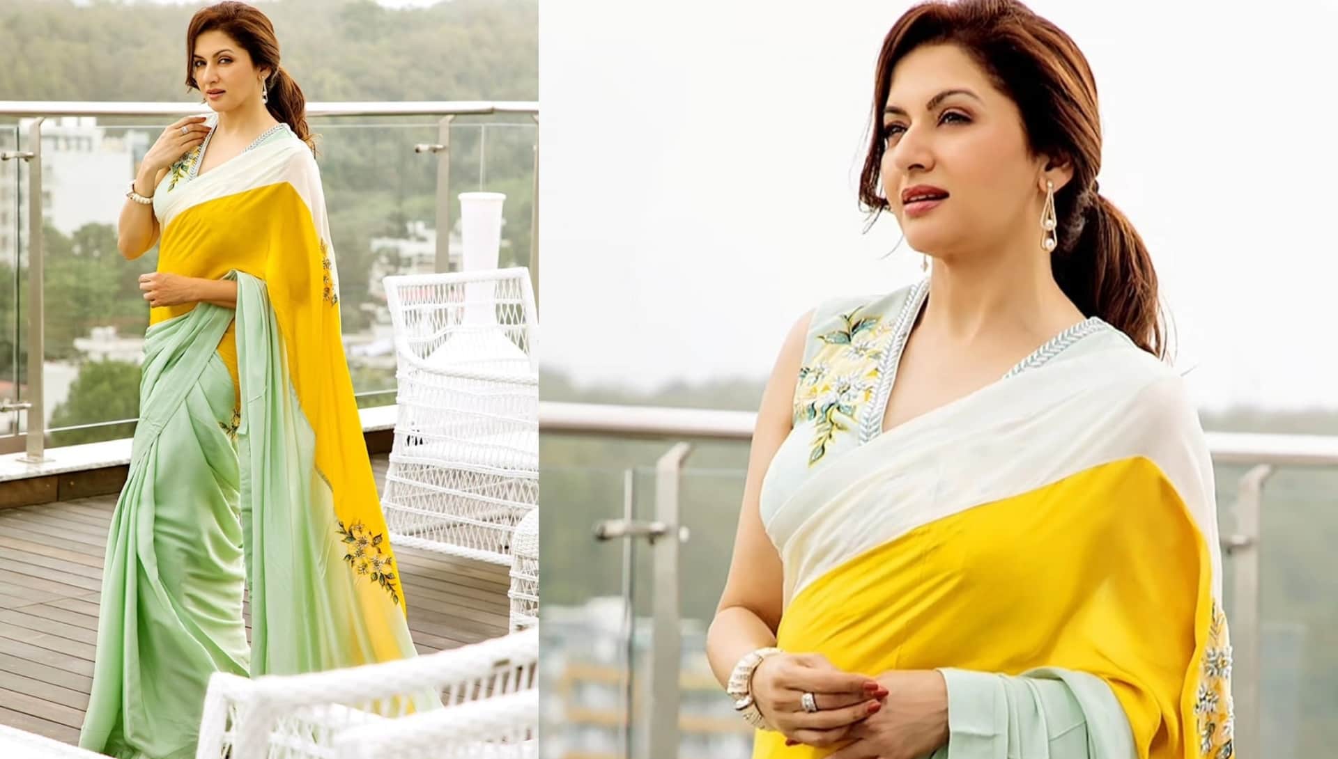 Summer Saree Collection inspired by Bollywood actress Bhagyashree