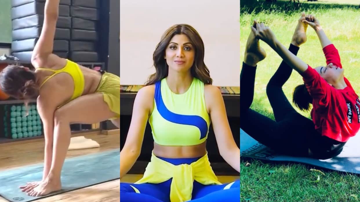 These stars celebrating International Yoga Day 2024 Shilpa Shetty Malaika Arora Kangana Ranaut anupam kher