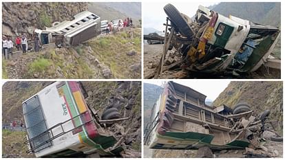 Shimla HRTC Bus Accident rohru depot hrtc bus accident in jubbal 4 died