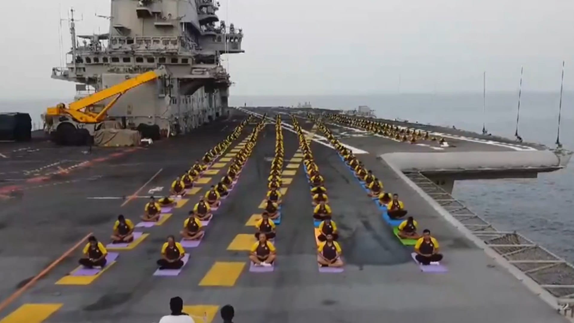 Photos This is how security forces celebrated Yoga Day