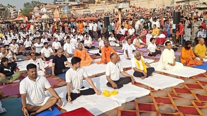 International Yoga Day 2024 Uttarakhand baba Ramdev People including ministers did yoga Watch Photos