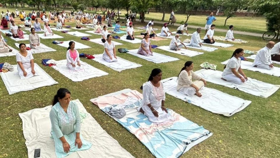 Chandigarh PGI has created 'First Stage Yoga Module' for stress in Youth