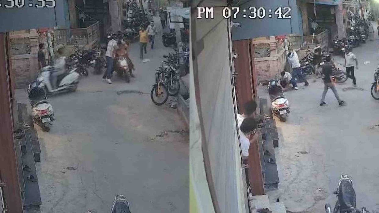 Nagaur News: Miscreants broke the hands and legs of a person by beating him with sticks