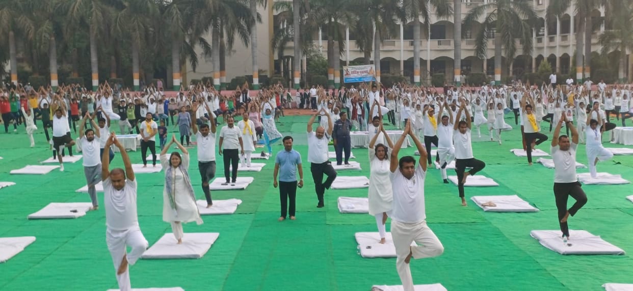 Yoga Day 2024: Stay healthy with yoga, programs held at various places in western UP