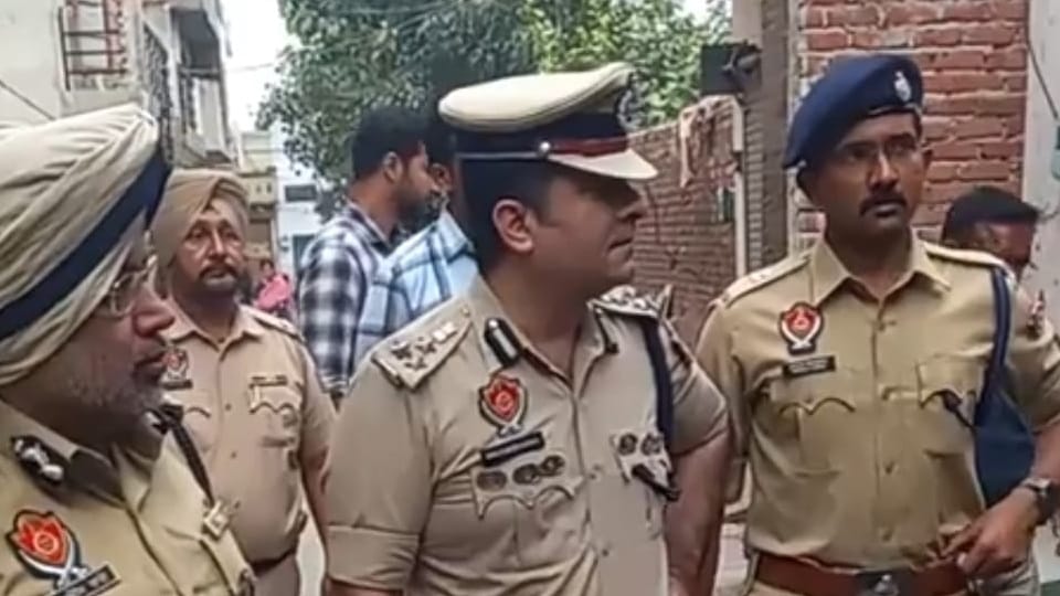 Raid under Operation Eagle in Qazi Mandi at Jalandhar