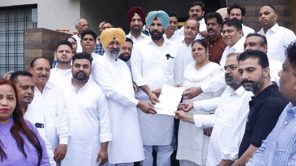 Last day for filing nominations for Jalandhar West By-Election