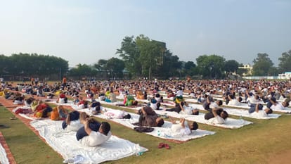 Yoga Day 2024: Stay healthy with yoga, programs held at various places in western UP