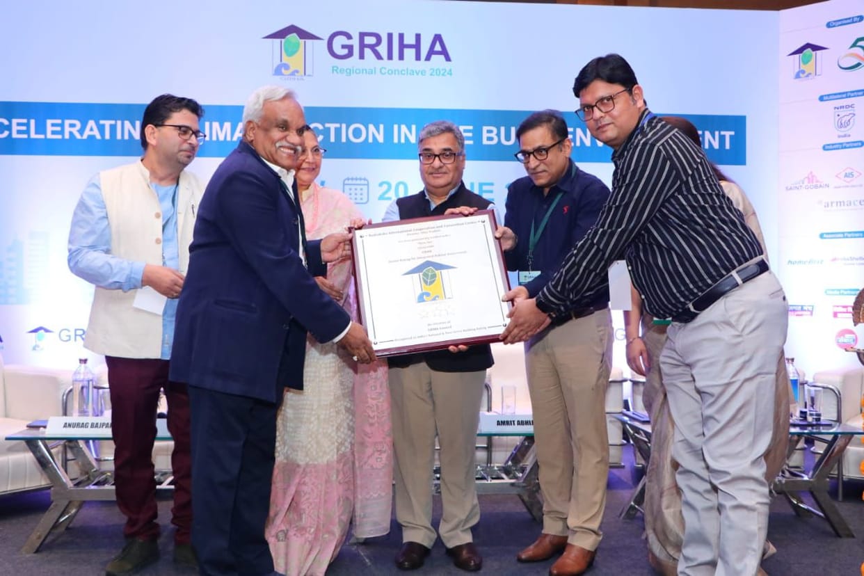 Regional Conclave 2024 Rudraksh built as green building Smart City gets GRIHA Award