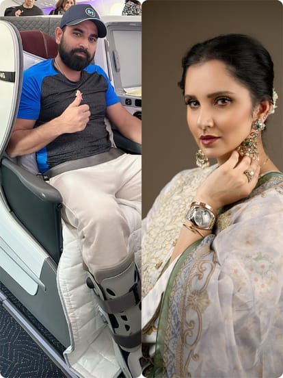 मोहम्मद शमी और सानिया मिर्जा