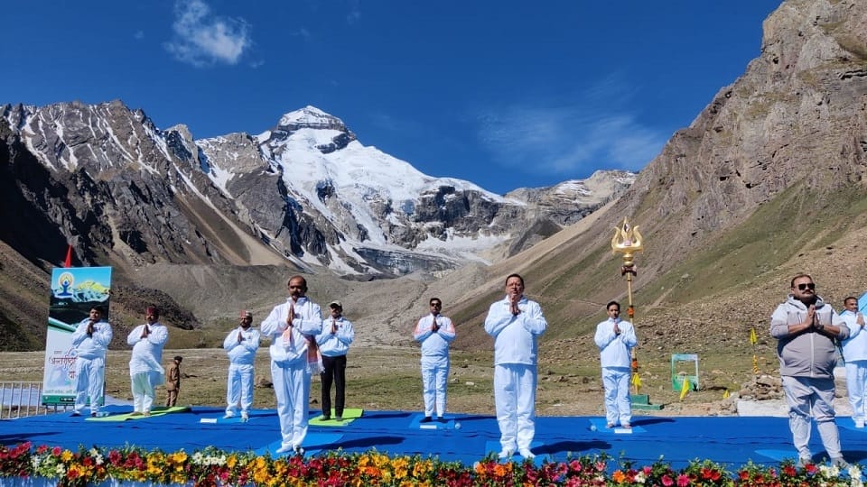 International Yoga Day celebrated in Uttarakhand