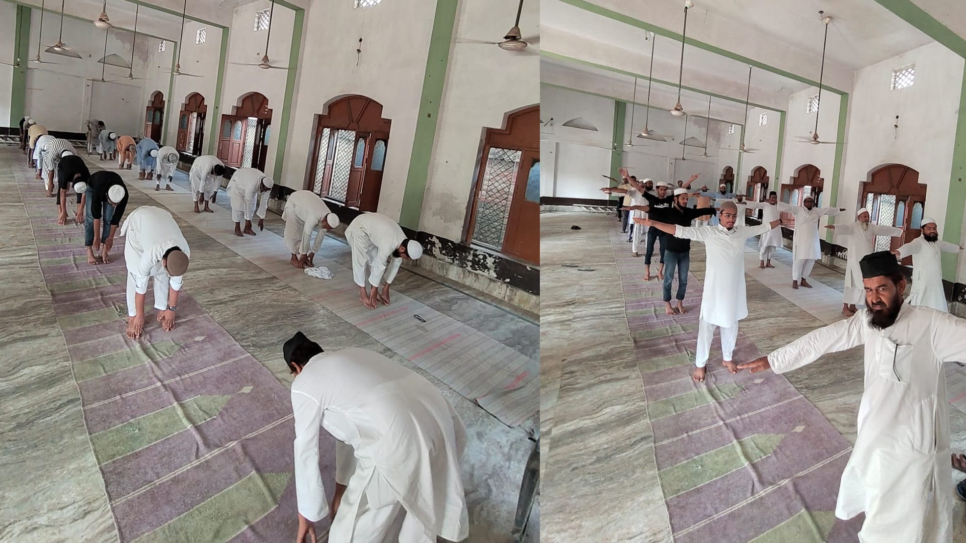 Yoga Day 2024: madarsa celebrate Yoga day in Lucknow.