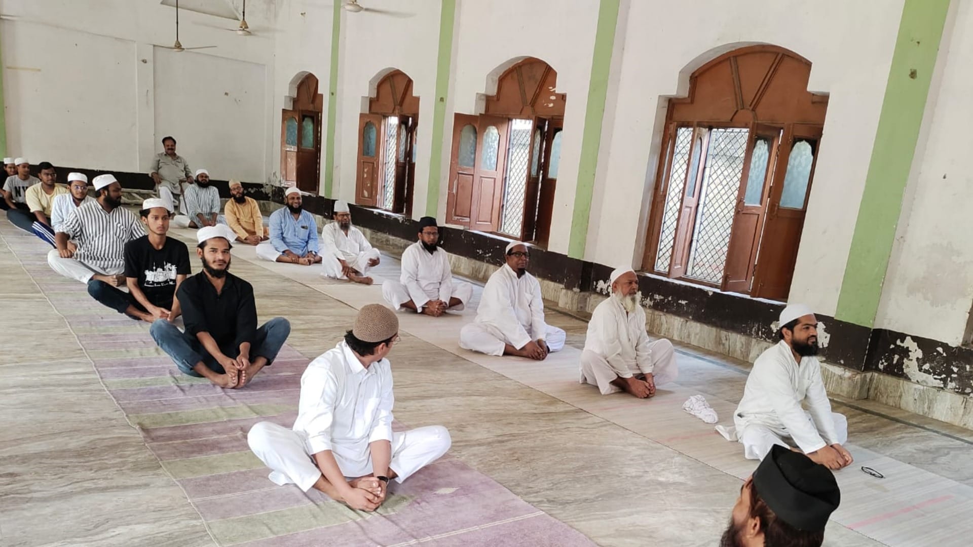 Yoga Day 2024: madarsa celebrate Yoga day in Lucknow.