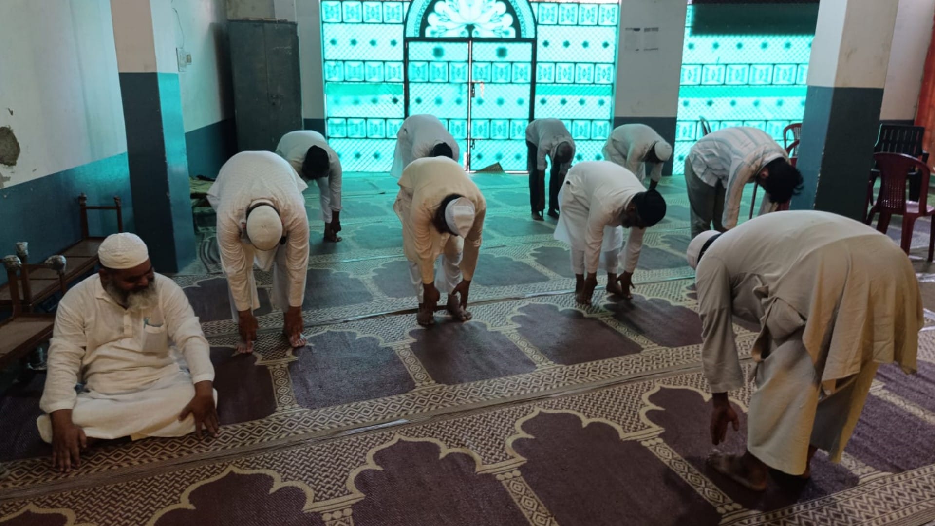 Yoga Day 2024: madarsa celebrate Yoga day in Lucknow.