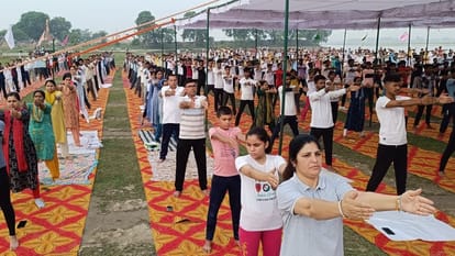 Yoga Day 2024: Stay healthy with yoga.. Anulom-Vilom in Moradabad, programs in Rampur-Sambhal and Amroha