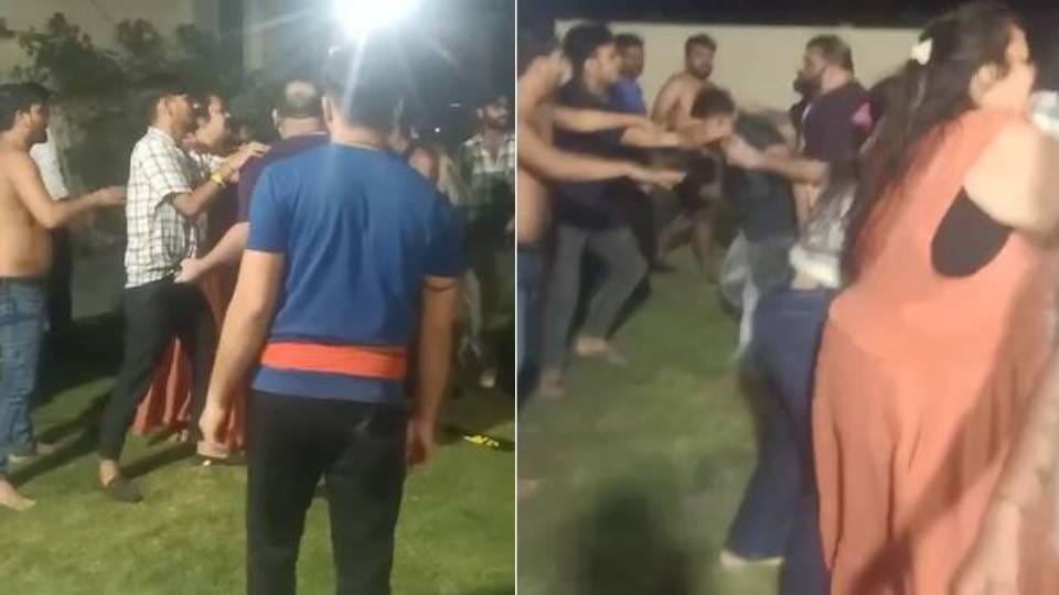 Women molested in pool party police arrested six accused