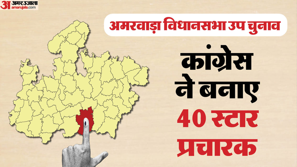 Bhopal: Congress has fielded an army of star campaigners for Amarwada by-election, trying to woo everyone.