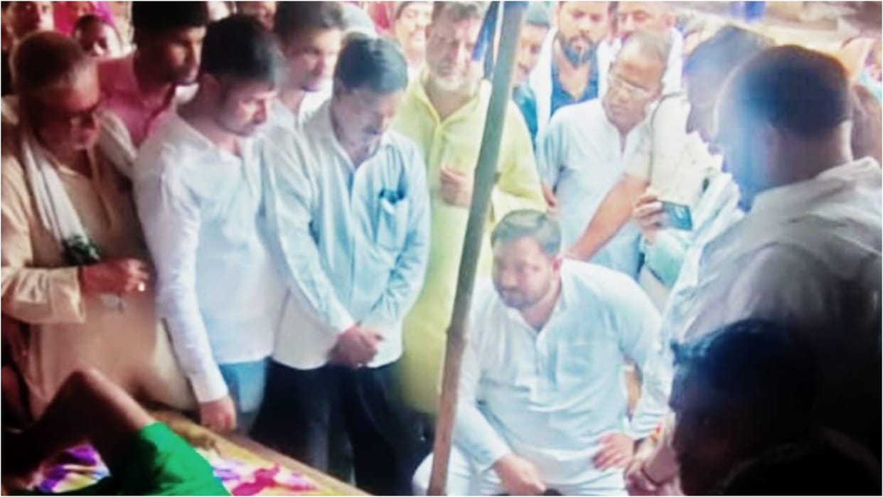 Bihar News : RJD party Tejashwi Yadav targeted bihar government in saran, nitish kumar, lalu yadav