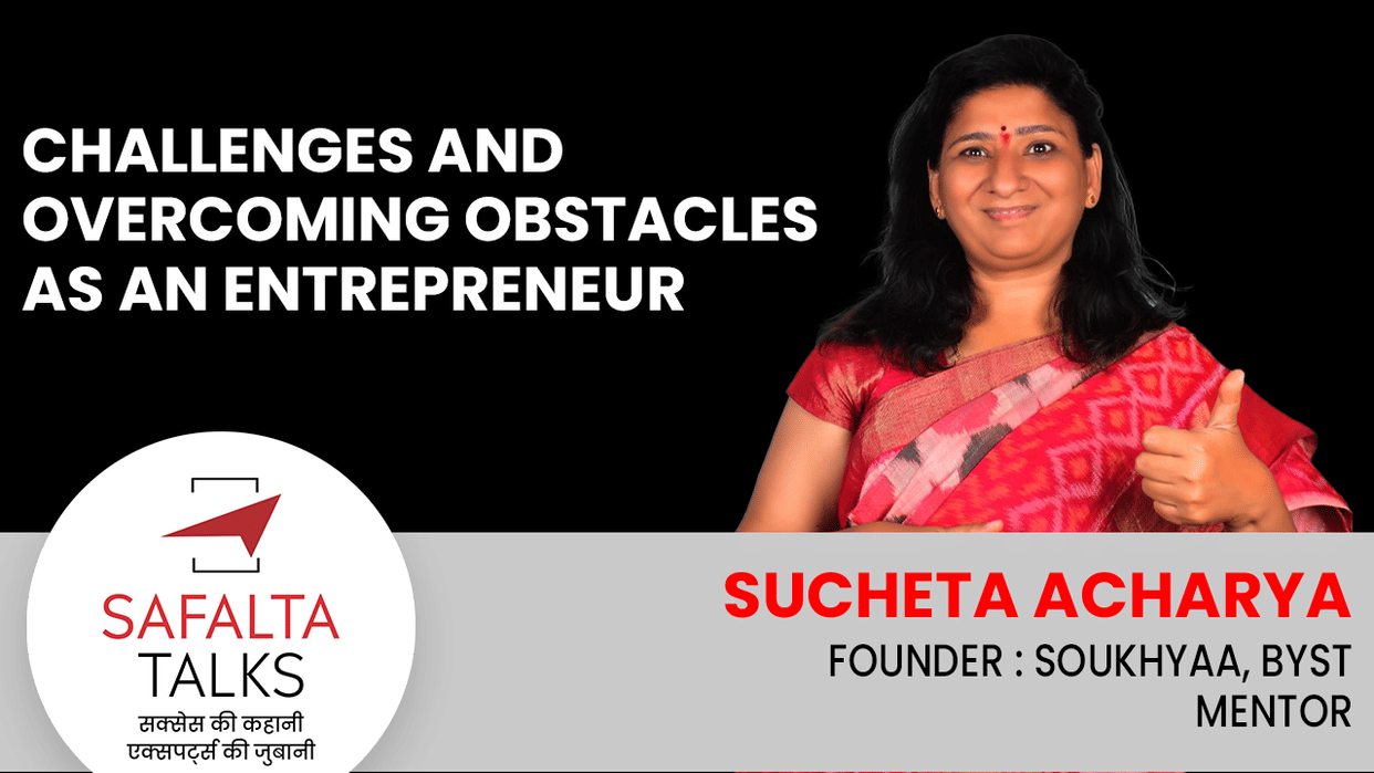 Safalta Talks: With continuous efforts in business, it can be taken to unicorn level: Sucheta-safalta