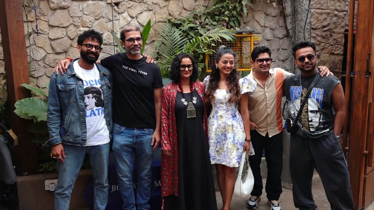 Success party of gullak season 4 vaibhav gupta helly shah geetanjali kulkarni harsh mayar participated
