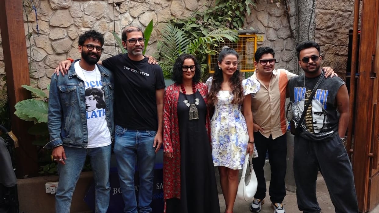 Success party of gullak season 4 vaibhav gupta helly shah geetanjali kulkarni harsh mayar participated