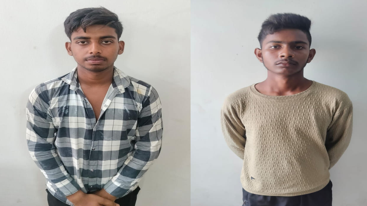 Attack on police team that went to catch robbers in Rajhi in Gorakhpur