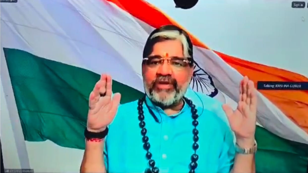 Yoga Day: Message from International Yoga Guru Krishna Mishra Yoga, plant a tree in the name of mother,