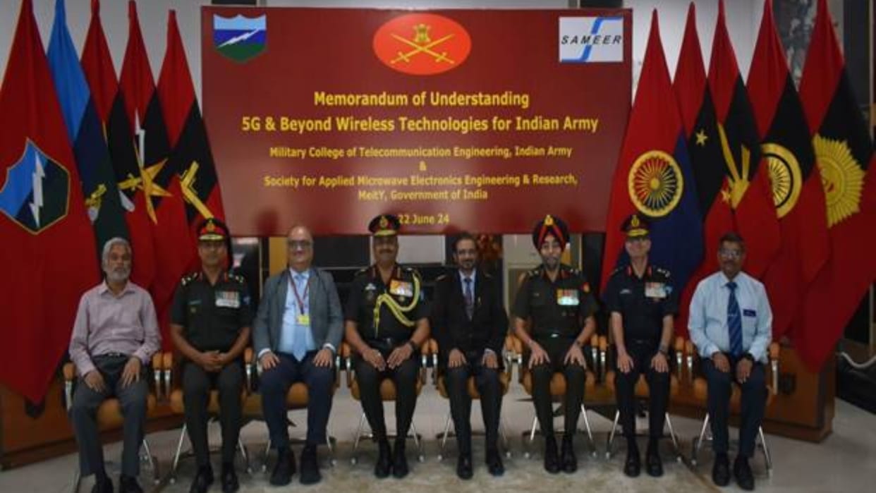 Indian Army will soon have next generation wireless technology, mou signed- Ministry of Defence