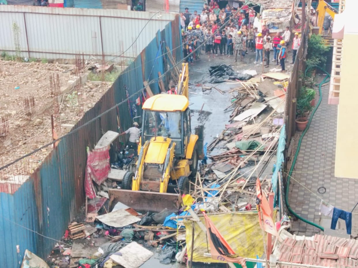 Indore: Illegal settlement on vacant land in Indore removed, occupied again