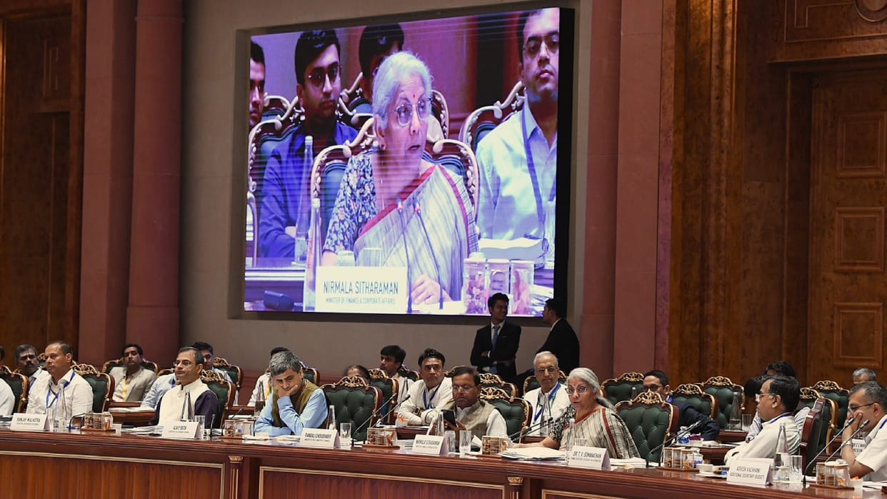 FM Sitharaman underlines Centre’s support to states via timely tax devolution, GST compensation arrears