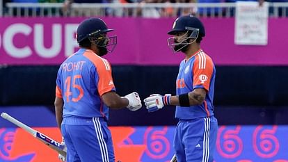 IND vs AUS: '50 या 100 मायने नहीं रखता, दबाव बनाना ज्यादा जरूरी था', मैच जिताऊ पारी खेलने के बाद बोले रोहित IND vs AUS: '50 or 100 doesn't matter, was more important to create pressure', said Rohit Sharma T20 World Cup