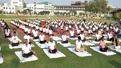 Yoga organized in DS College