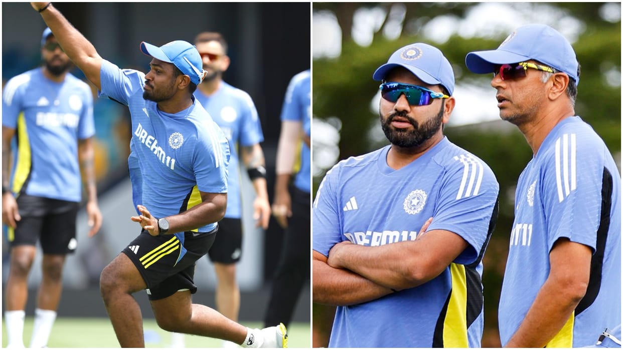 Will Sanju Samson play in T20 World Cup Super 8 match vs Bangladesh Shivam Dube; Rohit, Dravid hints