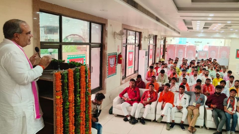 BJP state president Bhupendra Chaudhary said that work of leaders from other parties is being reviewed