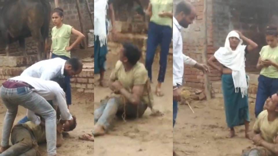 goons held him hostage and beat him up In Etah when youth demanded his money
