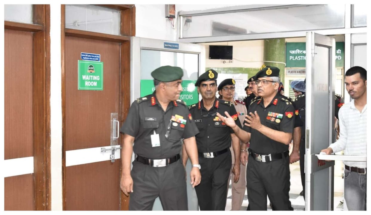 Oncology ophthalmology orthopaedic and joint replacement centres will open at delhi Army hospital