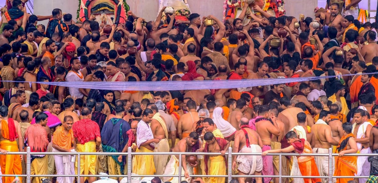Two dead and over 130 injured during Rath Yatra in Odisha news and updates
