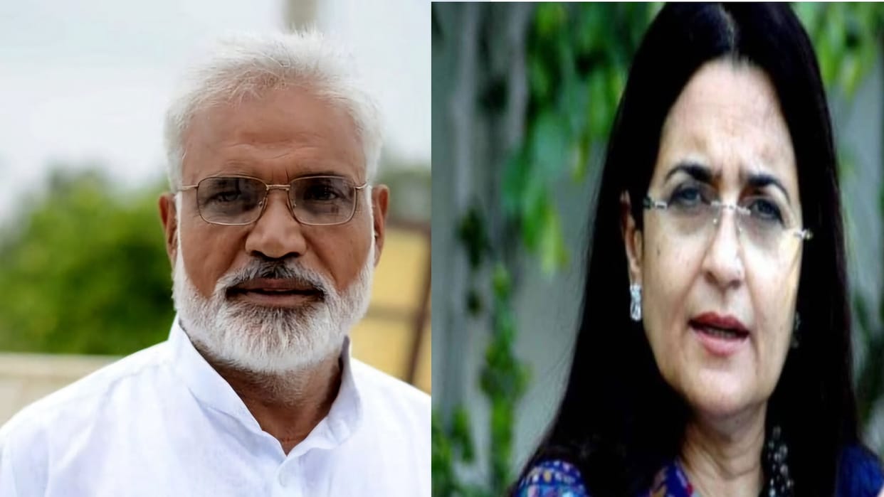Outrage against JP rises in Hisar-Bhiwani, Kiran Chaudhary said- Congress MP's thinking is against daughters