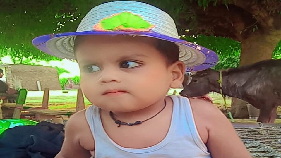 Innocent child dies by drowning in bucket filled with water