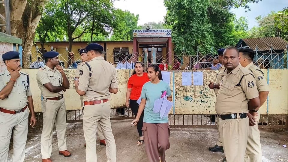 Re examination of NEET exam completed 115 students appeared in Balod