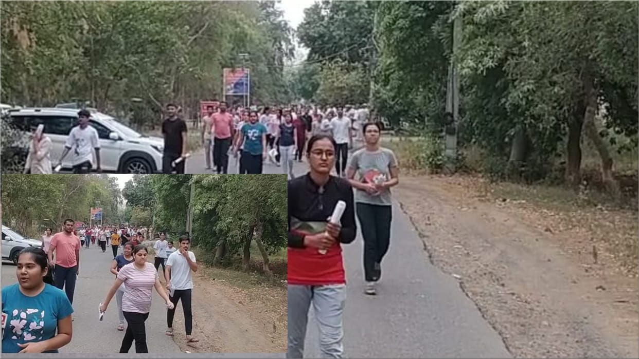 NEET ReExam: 287 out of 494 appeared for the exam in Jhajjar