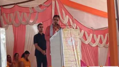 Dholpur News: The previous Congress government left the state in debt – CM said in a program in Dholpur
