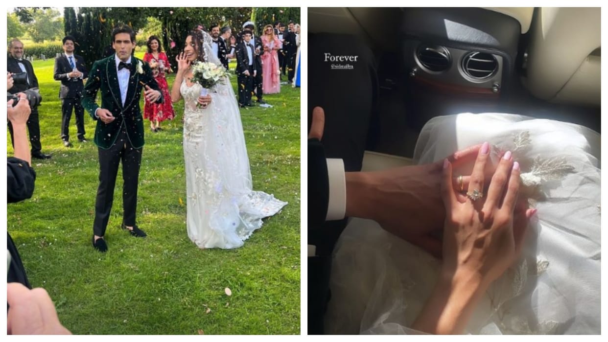 Siddharth Mallya tied knot with jasmine in london shared Photos on Social Media Deets Inside